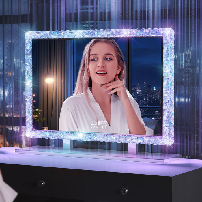 Diamond Dresser Mirror