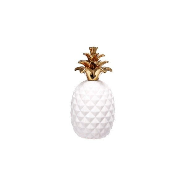 Gold and White Pineapple