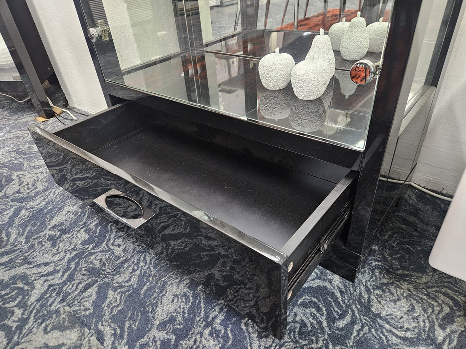 Black Wilson Display Cabinet