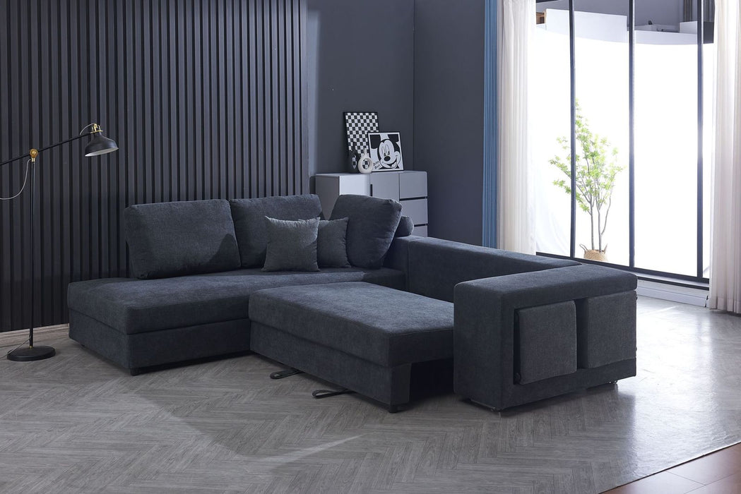 Melanie 5 Seater Sofa Bed - Fabric