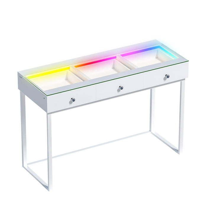 Billie 3 Storage Drawers Dresser Desk