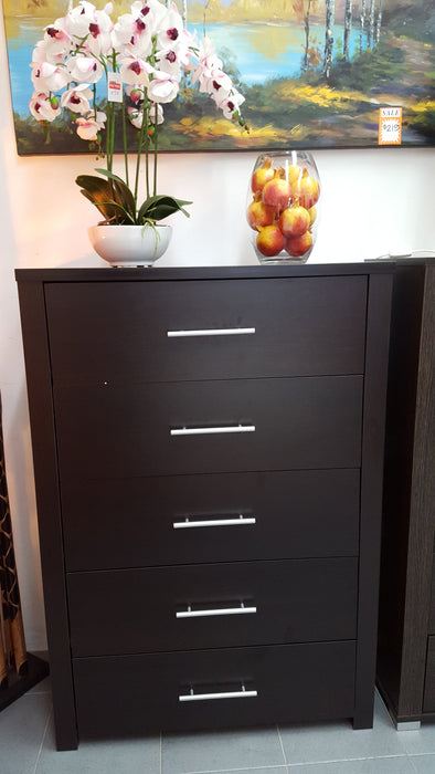 Cue 5 Drawer Tallboy