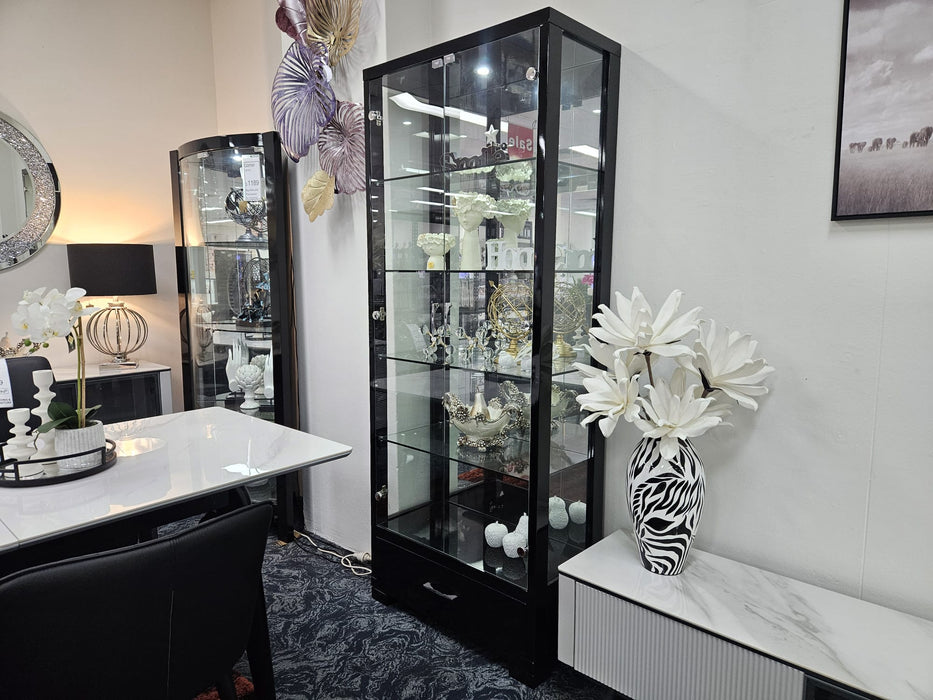 Black Wilson Display Cabinet