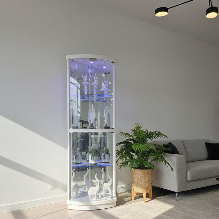 Alicia Corner Display Cabinet
