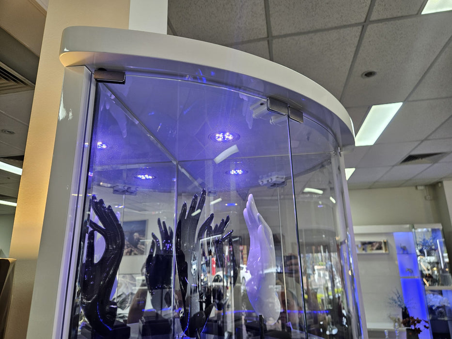 Alicia Corner Display Cabinet