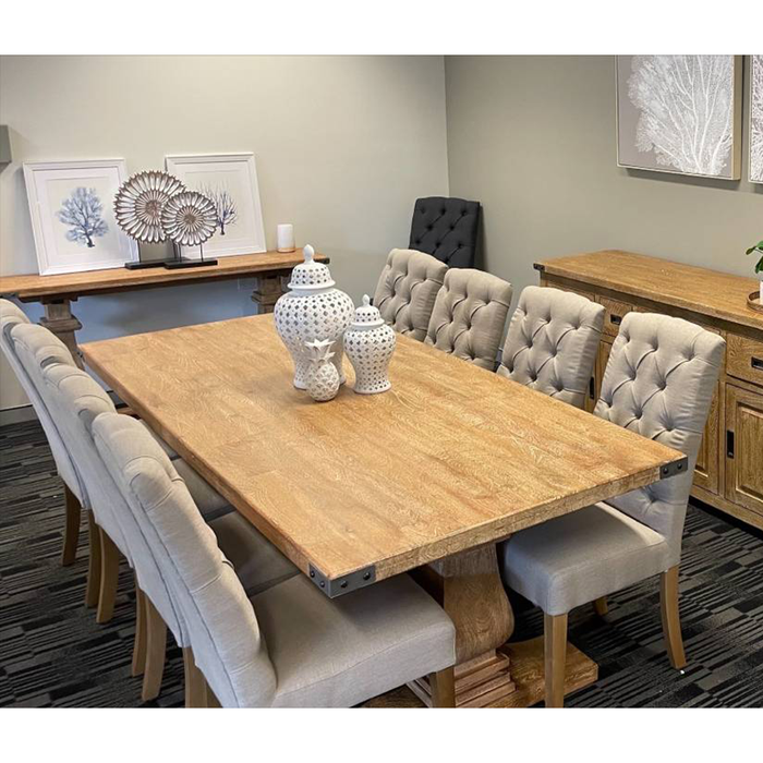 Utah 230cm Mango Wood Dining Table