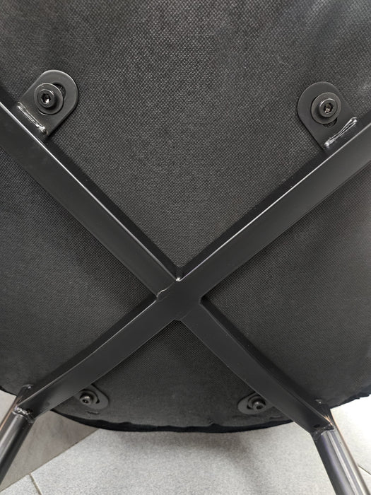 Black Foran Velvet Dining Chair