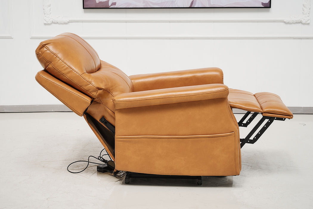 Sonia PU Leather Electric Lift Up Recliner Armchair with Remote Control
