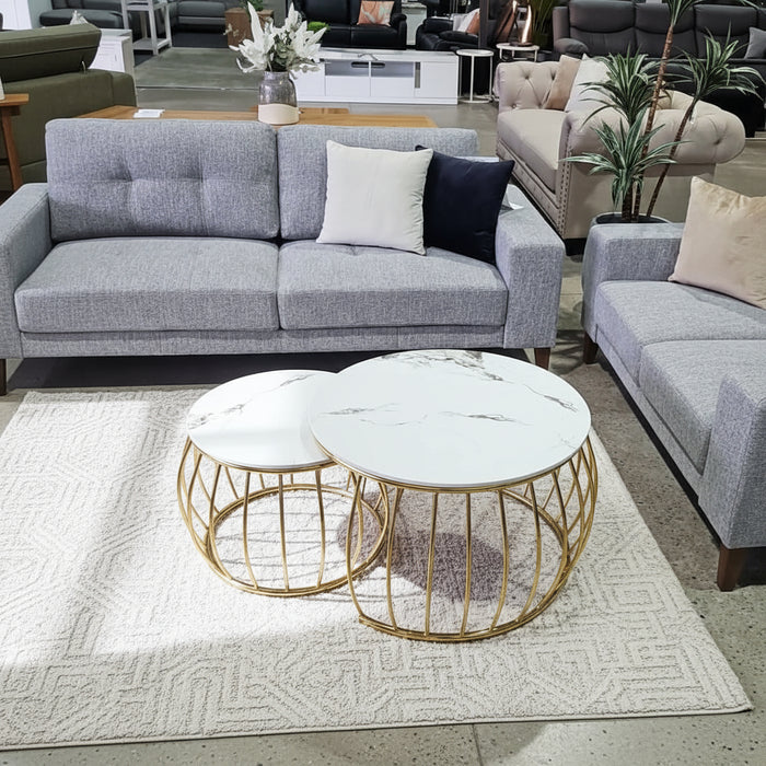 Glen Round Coffee Table Set of 2