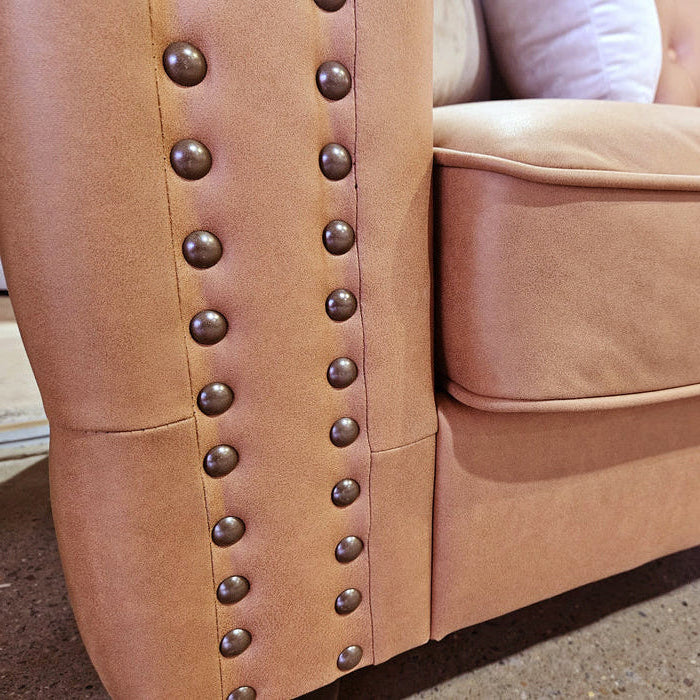Mariva 2 Seater Faux Leather Sofa