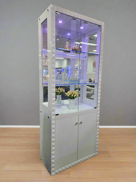 Linda White Display Cabinet