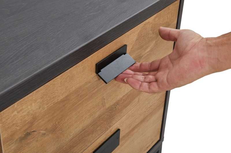 Clarence 1.8m Oak Entertainment Unit