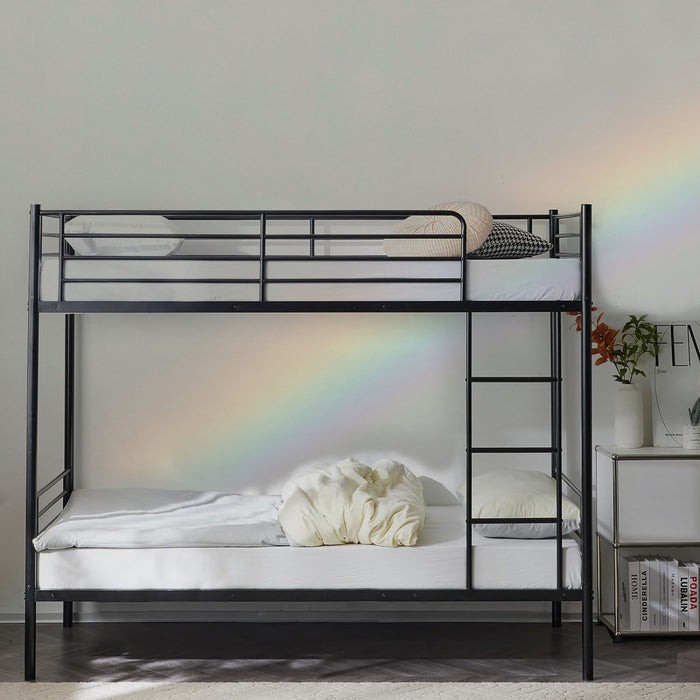 King Single City Metal Bunk Bed
