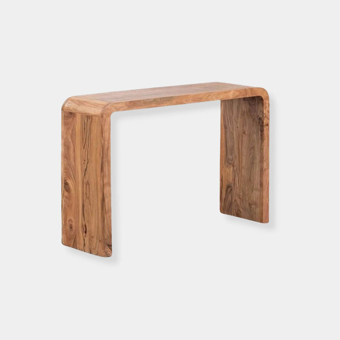 Natural Small Console Entryway Table 126cm