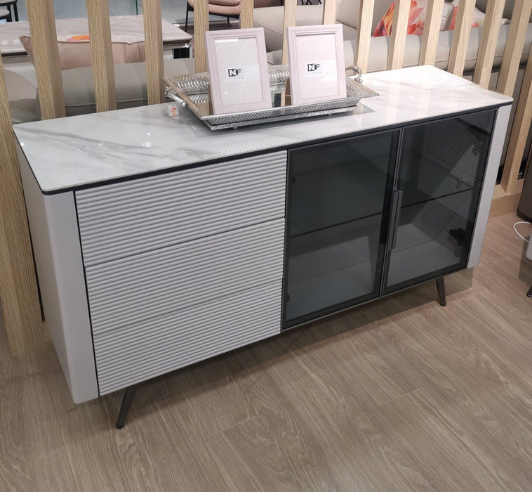 Brenton 3 Drawer 2 Door Sideboard Buffet - 140CM