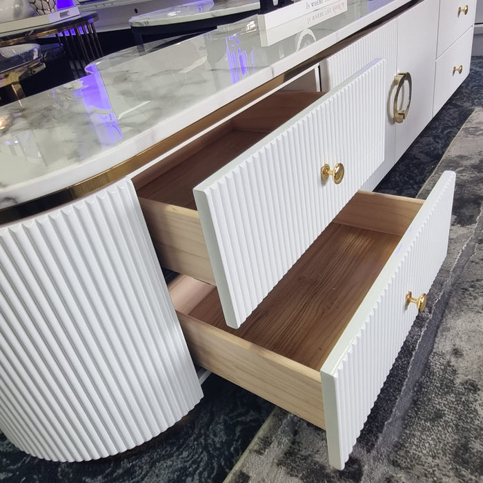 Amara Tv Stand, White