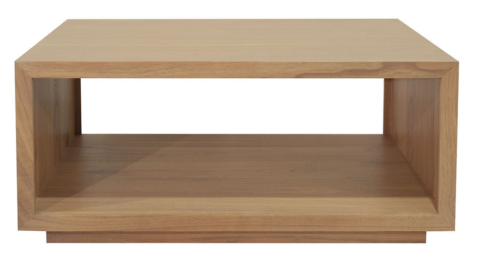 Oscar 100cm Rectangular Coffee Table - Natural