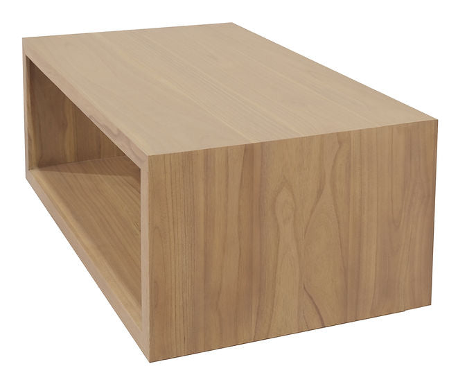 Oscar 100cm Rectangular Coffee Table - Natural