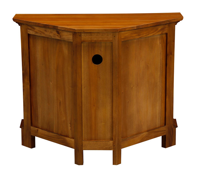 Tasmania 90cm 2 Door Corner TV Stand