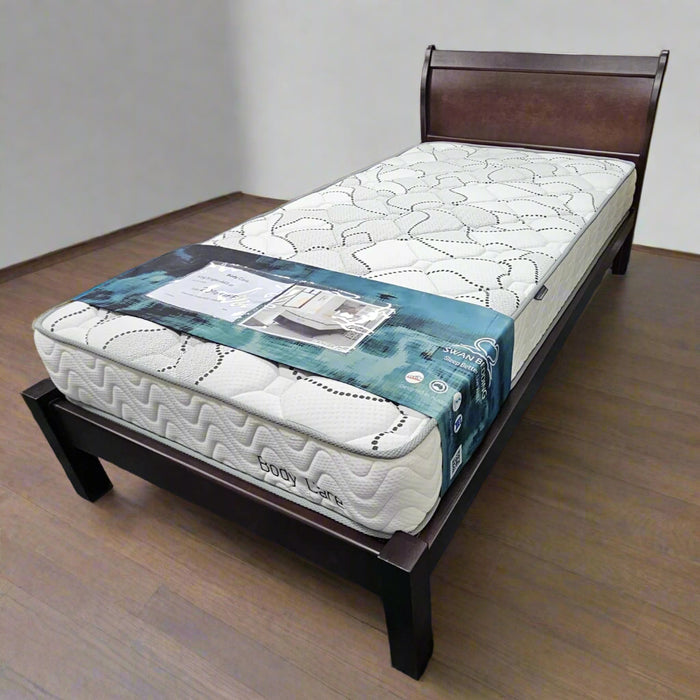 Linda Solid Pine Wood Bed - Options: 6 Colours