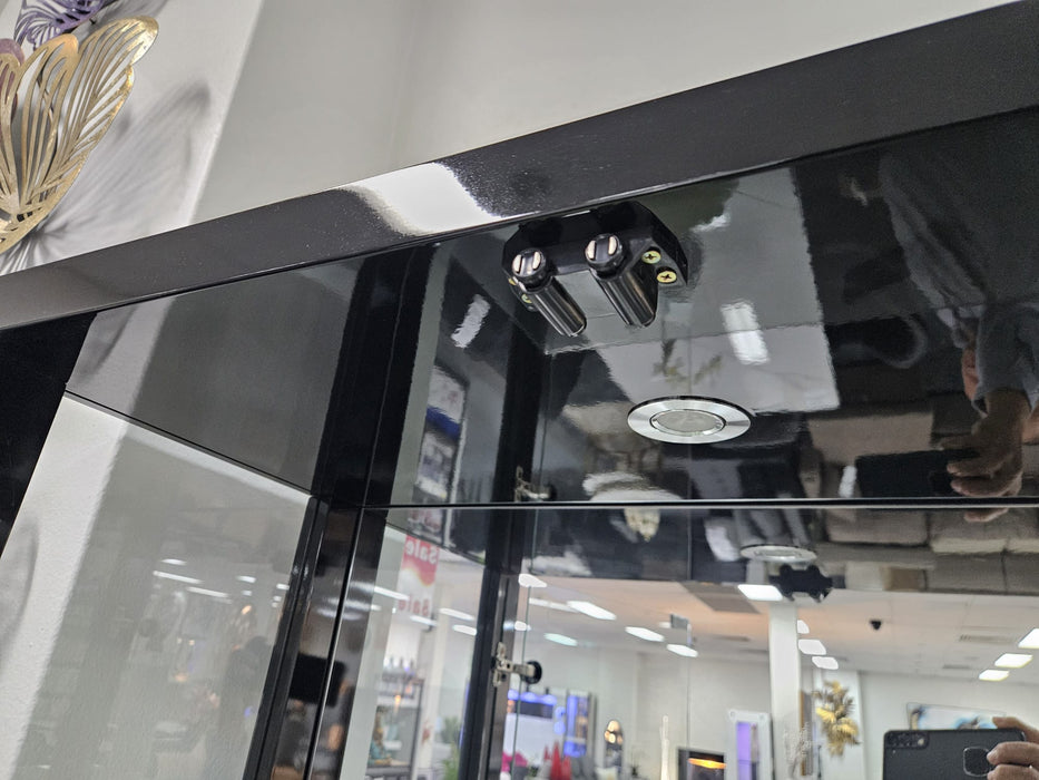 Black Wilson Display Cabinet