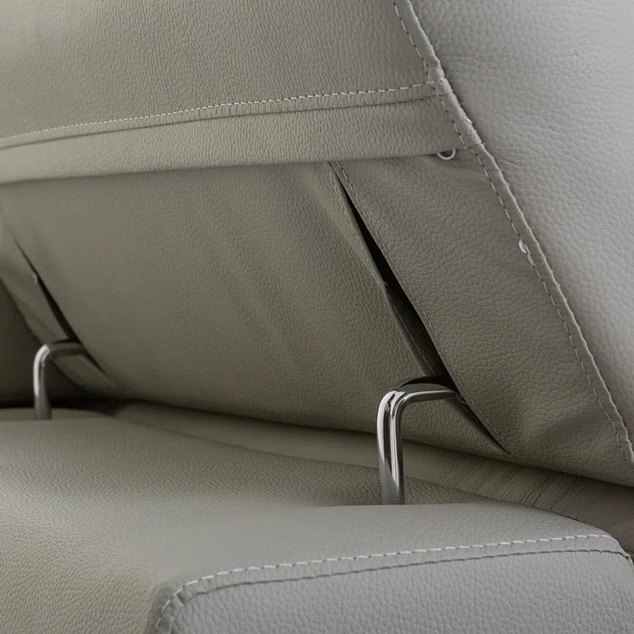 New York 5 Seater Modular Full Leather Corner Lounge
