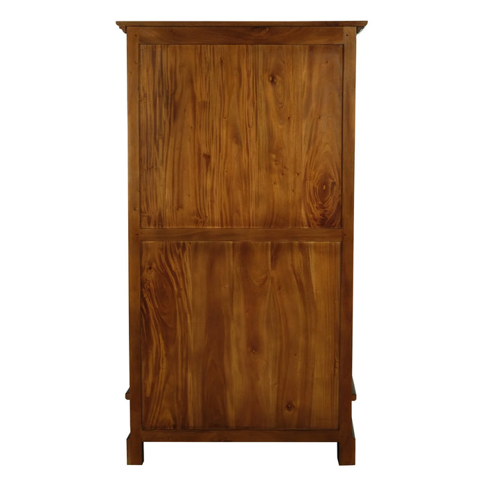 Tanya 2 Drawer Bookcase - Light Pecan