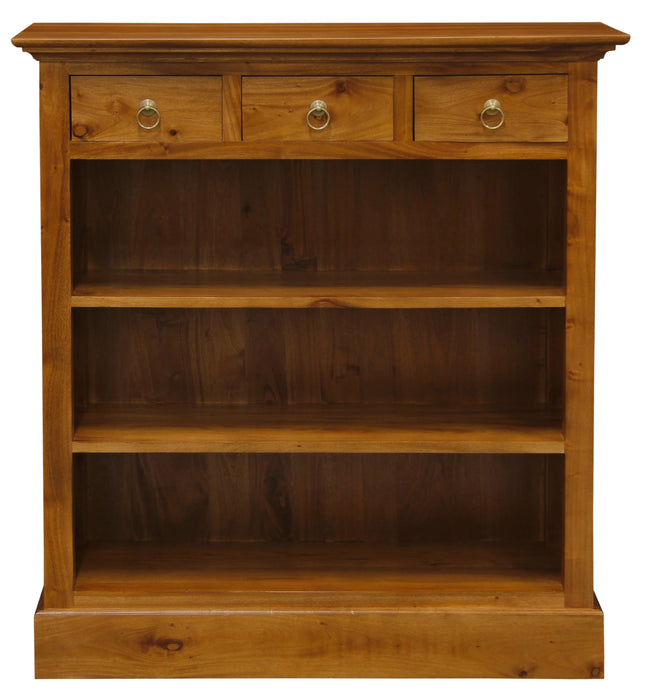 Tasmania 3 Drawer Timber Bookcase