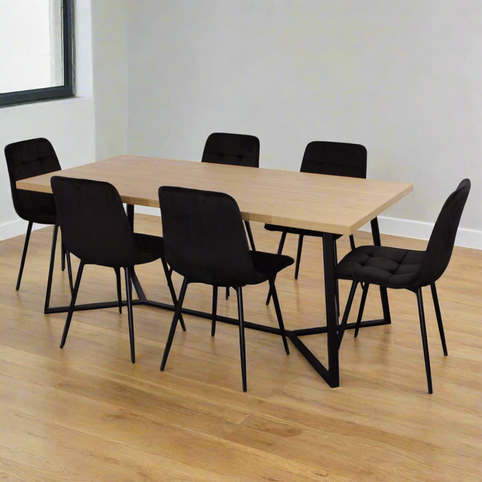 Alisa 1.8m Rectangular Dining Table