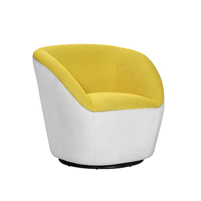 Vortex Swivel Armchair YELLOW