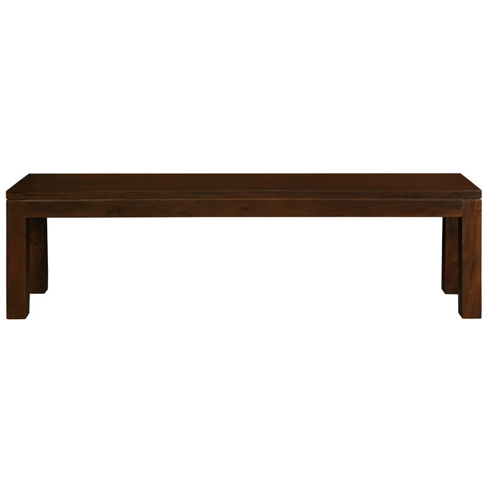 Amsterdam 1.5m Solid Mahogany Bench