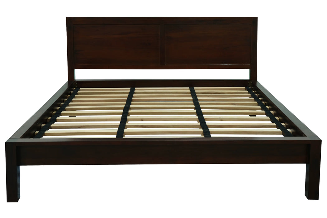 Amaro Wooden Bed Frame - Option: 3 Colours