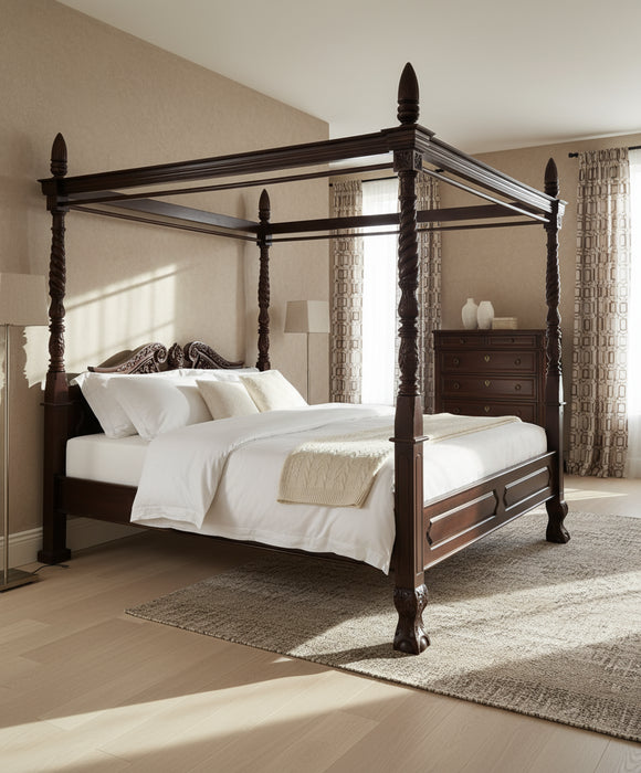 Jepan 4 Foster Bed - Mahogany
