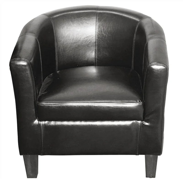 Tasman Pu Leather Accent Tub Chair