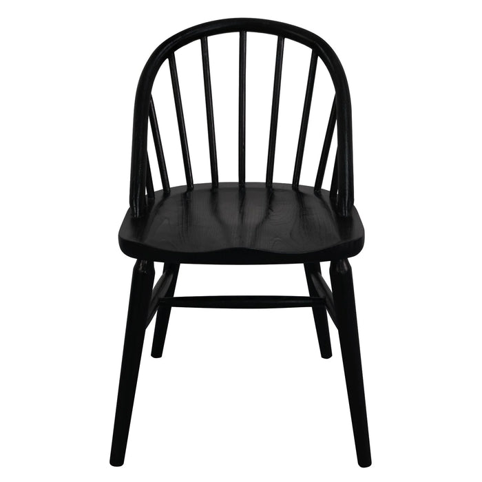 Set of 2 Solid Oak Vera Dining Chairs