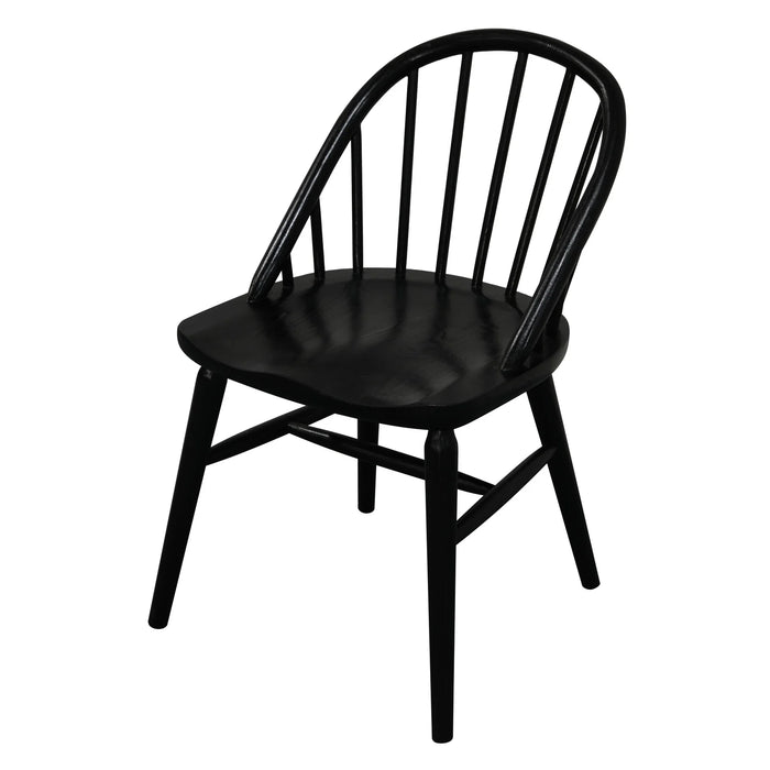 Set of 2 Solid Oak Vera Dining Chairs