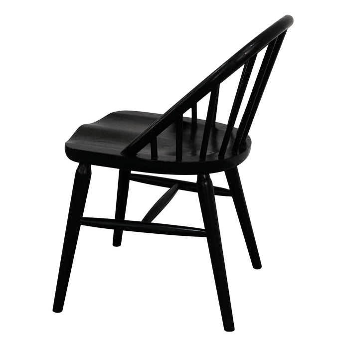 Set of 2 Solid Oak Vera Dining Chairs