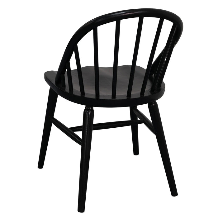 Set of 2 Solid Oak Vera Dining Chairs