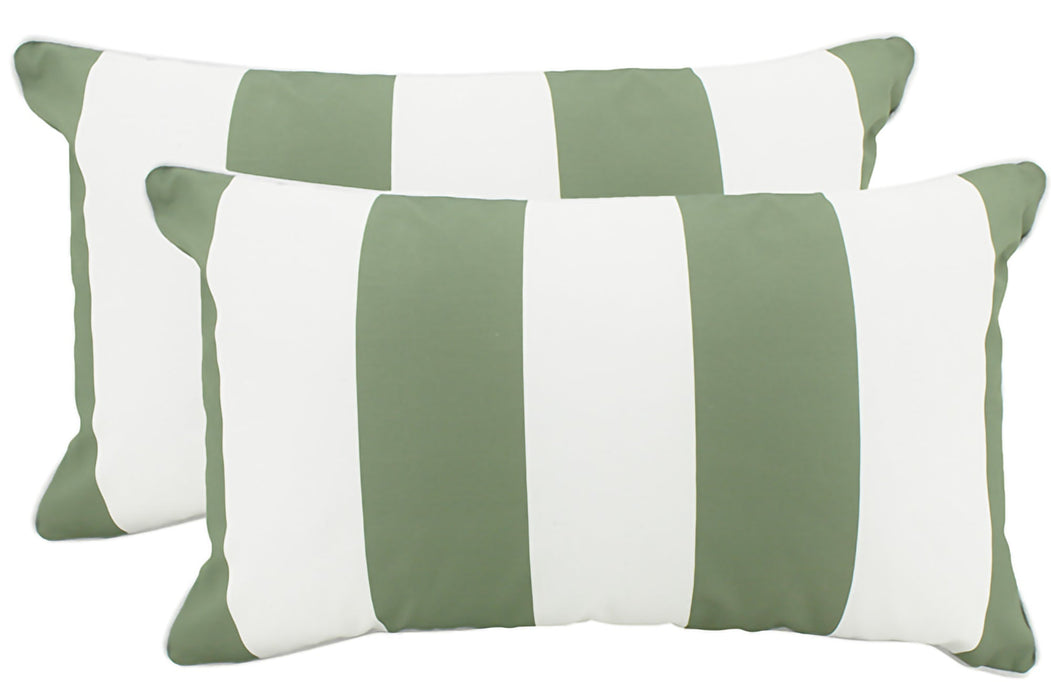 Outdoor Olive Cushion