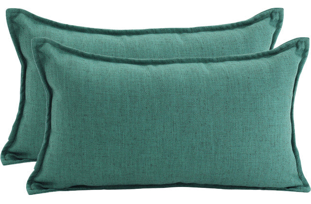 Green Linen Cushion