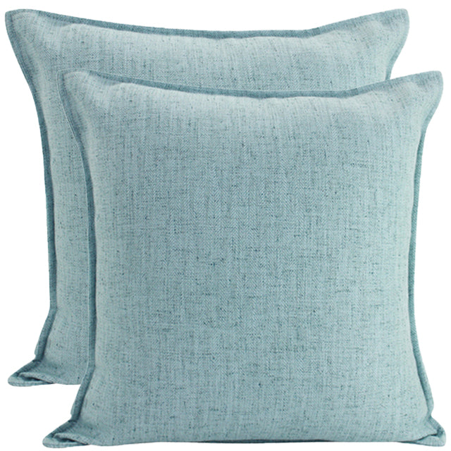 Light Blue Linen Cushion