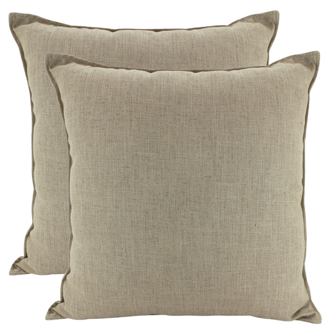 Latte Linen Cushion