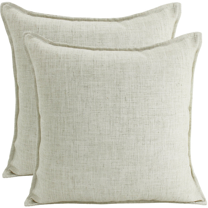 Beige Linen Cushion