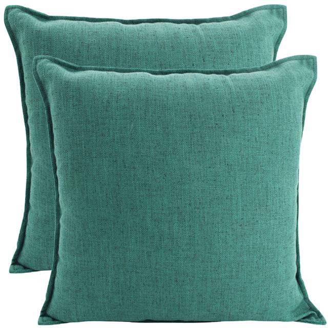 Green Linen Cushion