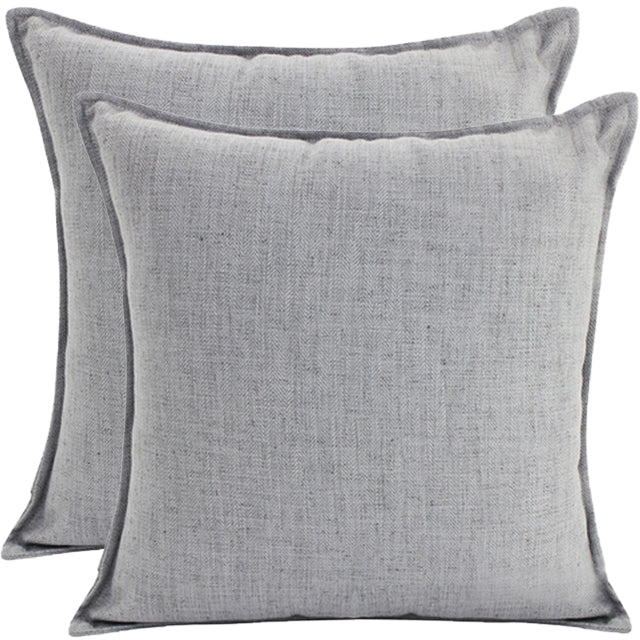 Light Grey Linen Cushion