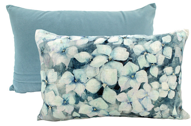Petal Rain Linen Cushion