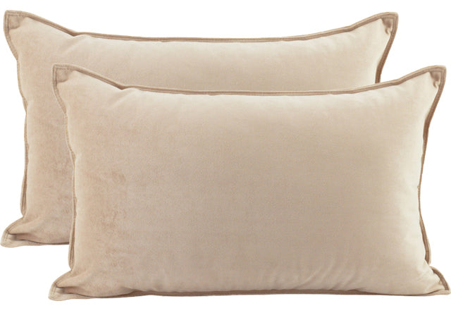 Nude Velvet Cushion