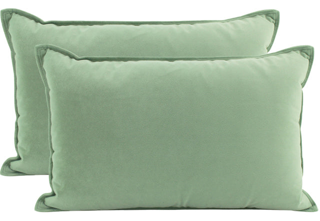 Sage Velvet Cushion