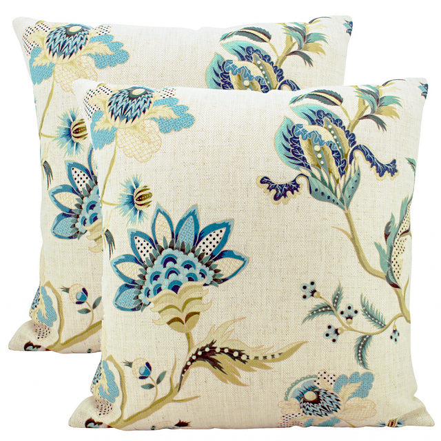 Marsh Paisley Linen Cushion