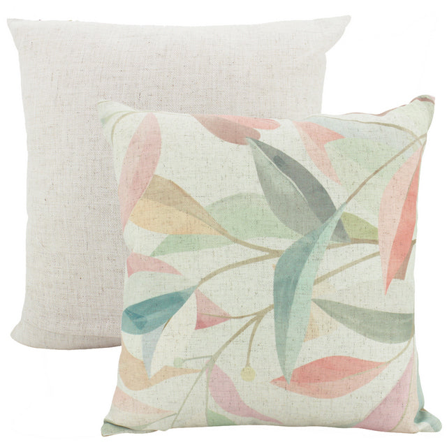 All Walks of Leaf Linen Cushion